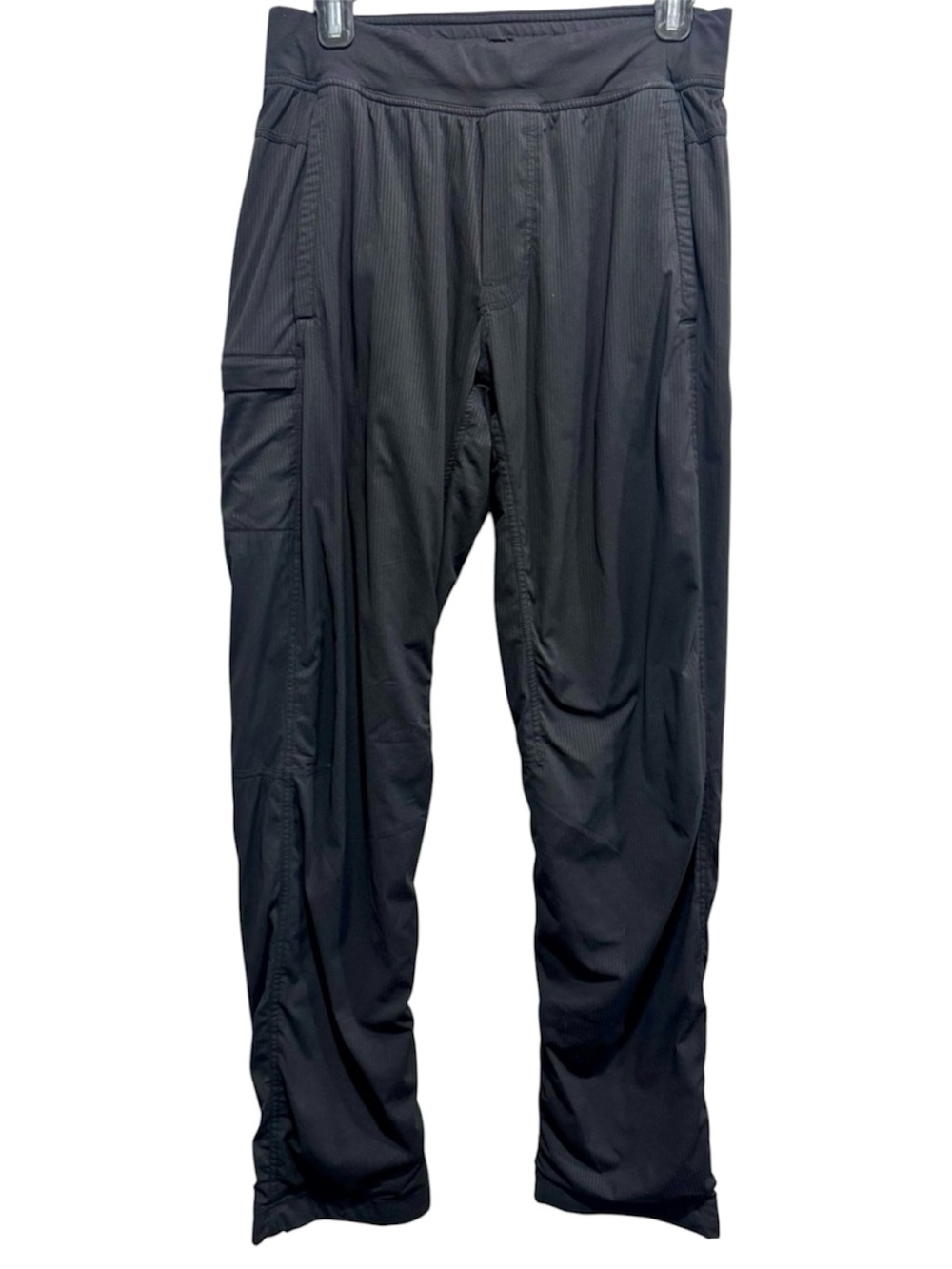 Lululemon Men’s Kung Fu Pants Black Herringbone Stripe M Discontinued